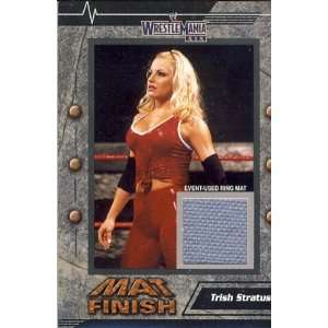  Trish Stratus   WWF 2003 Mat Finish Authentic Ring Used 