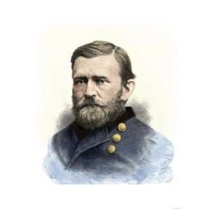  Civil War General Ulysses S. Grant Premium Poster Print 