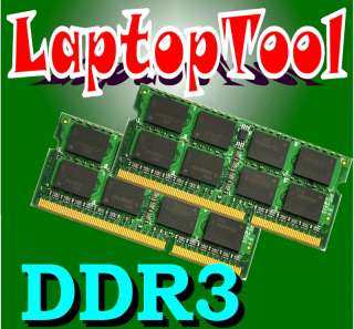   DDR3 PC3 8500 SODIMM PC8500 1066MHz LAPTOP MEMORY RAM 16 GB (8GB X2