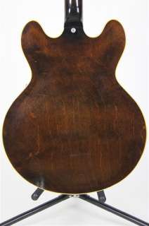  1960s Gibson ES 335 Walnut Semi Hollow Body electric vintage guitar 