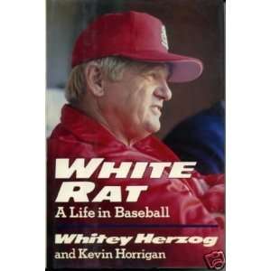  Whitey Herzog St Louis Cardinals Signed Autogr Book GAI 