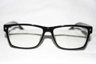 Nerd Clear Glasses new Style small Wayfarer black Frame Clear Lenses 