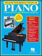 Teach Yourself to Play Piano Beginner Lessons Book NEW  