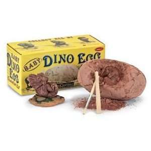  Triceratops Baby Dino Egg Dig Kit Toys & Games