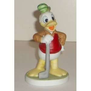  Disneys Donald Duck Golfer Bisque Figurine Everything 