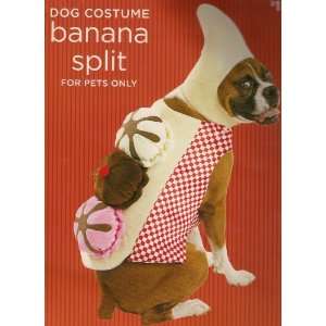  Banana Split Dog Halloween Pet Costume (Large Size 25 50 