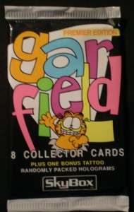 1992 Skybox Garfield Trading Card Pack  
