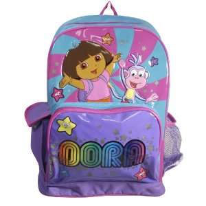     Dora and Boots Stars Polyester School 16 Backpack Toys & Games