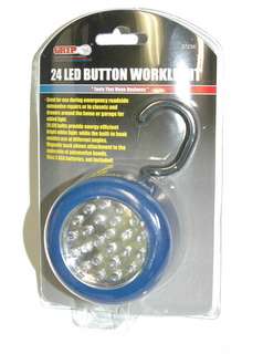 24 LED Button Worklight by Grip   New   #37236  