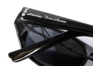 NWT Auth. Harley Davidson Sunglasses HDS446 Black+Pouch  