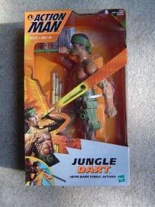 Action Man Jungle Dart Figure Hasbro 1999 MIB  