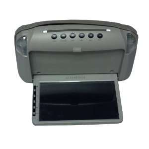   Gray 8.5 Roof Monitor With DVD Player & 2 Pair Of Folding Headphones