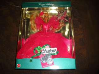 1990 Happy Holidays Barbie Doll Special Edition 3rd in A Series NRFB 
