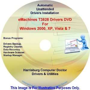 eMachines T3828 Drivers Restore DVD eMachine T3828   Windows 2000, XP 