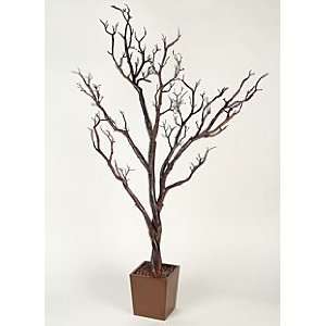  4 Foot Artificial Manzanita Tree in Decorative Pot Health 