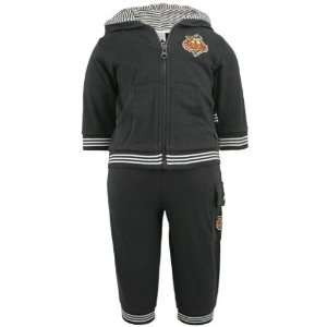   Baltimore Orioles Black Infant Hooded Sweat Suit