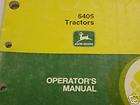 John Deere 7210,7410 Tractor Operators Manual Book, John Deere 8110 