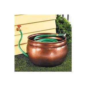    Garden Decor Hose Holders Iron Hose Pot: Patio, Lawn & Garden