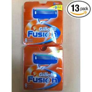 Gillette Fusion Manual Replacement Cartridges (16 Cartridges  2 X 8 