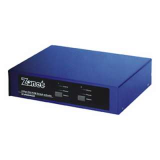 Zonet KVM3402 2 Port DVI KVM Switch w/Audio  