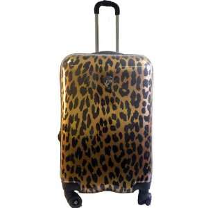  Luggage 26 By Heys USA Leopard Style TSA Lock 4 Wheels 