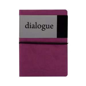 Grandluxe Grappa Purple A5 Dialogue Lined Notebook, 128 Sheets, 8.3 x 