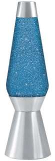 250oz Lava Brand Blue Glitter Lamp Grande  