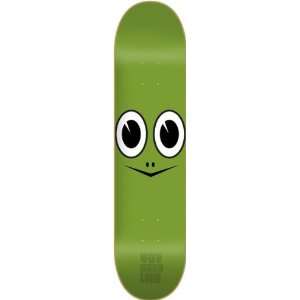  Toy Machine Turtle Face Deck 7.75 Green Ppp Skateboard 