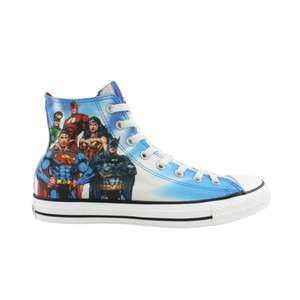 Converse Chuck Taylor~Justice League~Blue with Super Hero Graphics~All 