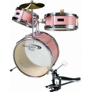   Kids Drum Set (SEAT NOT INCLUDED)   Pink Musical Instruments
