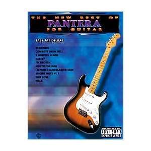   The New Best Of Pantera For Guitar   Easy Guitar Musical Instruments