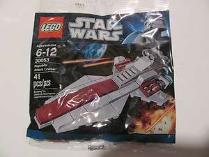 Lego Star Wars Republic Attack Cruiser #30053 SEALED  