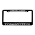 LICENCE PLATE FRAME   PEACE SIGN  
