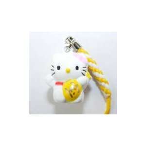 Treasure Bag Hello Kitty Bell Straps, Charms or Keychains, a Set of 2 