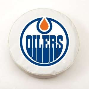    Edmonton Oilers NHL White Spare Tire Cover
