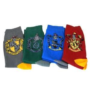  Wizarding World Harry Potter Hogwarts House Crest 4 Pc 
