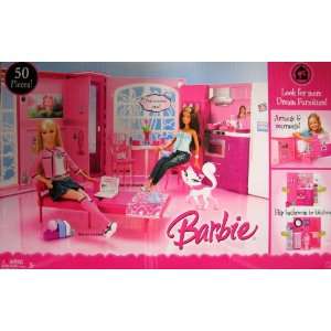  Barbie Pink House Playset: Toys & Games