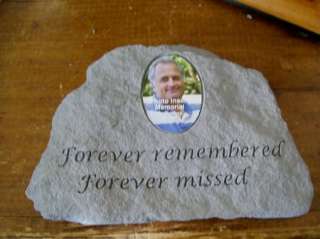 Pet Memorial Stone Forever Remembered Forever Missed 707509091200 