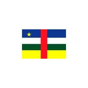  Central African Republic Flag, 4 x 6, Outdoor, Nylon 
