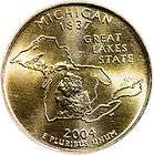 2004 P 25C Michigan State Quarter MS 68