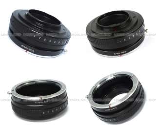 Tilt Canon EOS EF Lens to Micro4/3 Adapter G3 GH3 GF3 E P3 E PL3 E PM1 