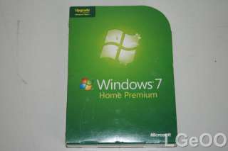 New Microsoft Windows 7 Home Premium (Upgrade)  