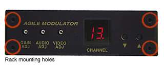 Composite A/V To RF Coax TV Channel Converter Ch7   22  