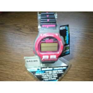  Timex Lady Ironman Triathlon Wrist Watch, Model T82261, Resin Band 