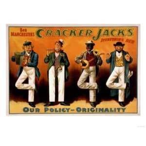 Bob Manchesters Cracker Jacks Theatre Poster Premium Poster Print 