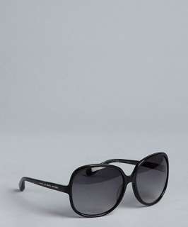 Marc by Marc Jacobs black plastic oversized round sunglasses