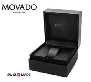 Movado Mens Sapphire Steel Mirror Dial Watch 0606171  