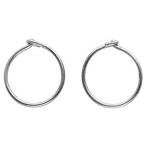 Titanium 13.25Mm Pair;Hoop Titanium Hoop Earrings Jewelry