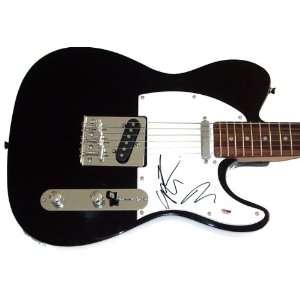  The Jonas Brothers Autographed Signed Guitar & Proof PSA 