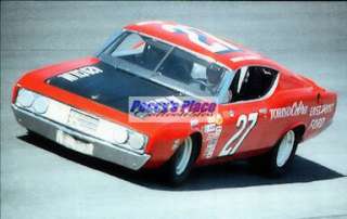 VINTAGE NASCAR DONNIE ALLISON 1969 FORD TORINO COBRA RED CAR 27  